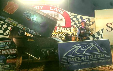 Morgan Turpen races to first 2021 USCS win at Travelers Rest on Friday