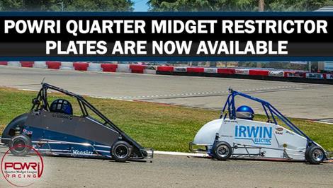 POWRi Quarter Midget Restrictor Plates are Now Available
