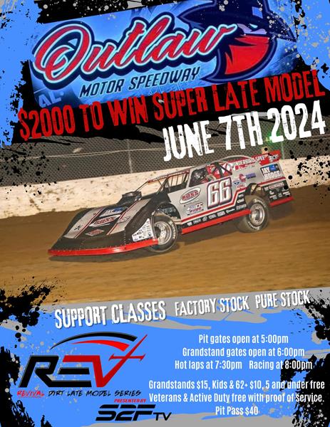 REVIVAL Late Model Series Weekend Approaches at Outlaw Motor and Tri-State