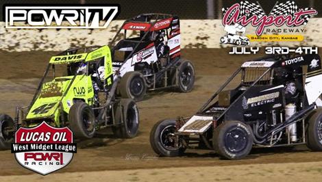 POWRi Lucas Oil West Midgets head to Airport Speedway for the 5th Annual Midget Roundup