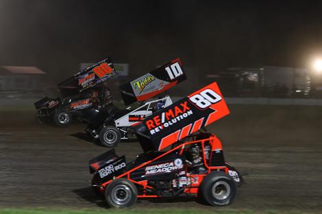 Hutton Continues Sprint Car Strong-hold After Second LOLR CRSA Series Win