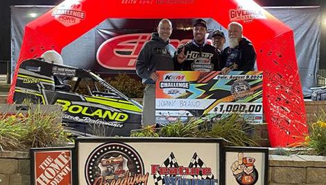 Johnny Boland Earns POWRi Non-Wing Outlaw Micro KKM Challenge Preliminary Night Two-Win