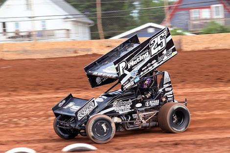 Arenz hangs tough in first tripleheader road trip of rookie IRA 410 Sprint Car campaign