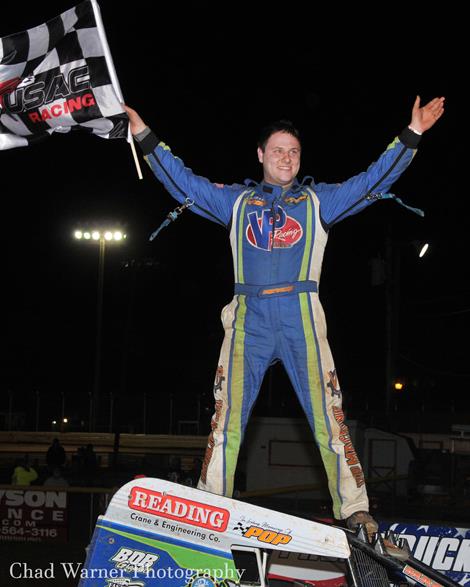 DREVICKI DOMINATES IN USAC EAST COAST OPENER AT LINCOLN SPEEDWAY