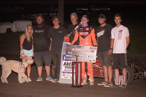Cannon McIntosh Earns First National Win with Dave Mac Motorsports