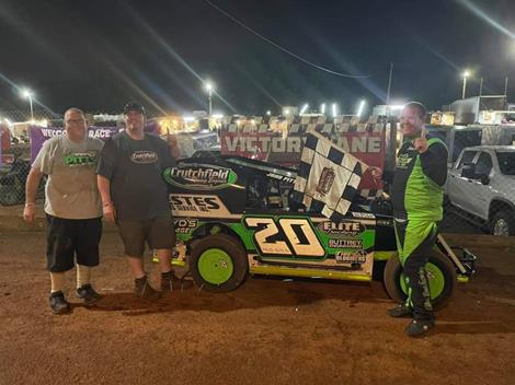 John Pitts wins 7/10/21 at Clarksville Speedway