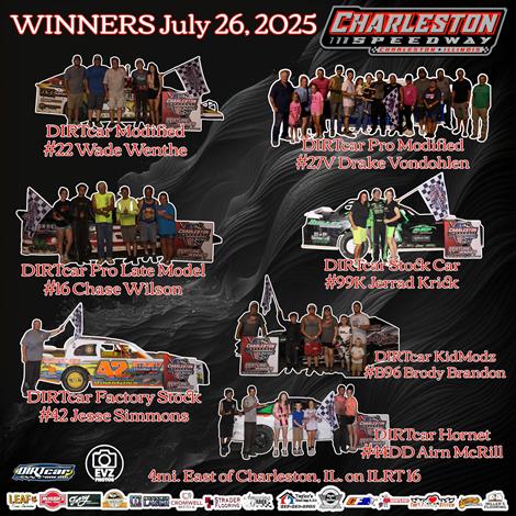 The Weather FINALLY cooperated, Wenthe Wins DIRTcar Modified, Vondohlen captures FIRST EVER DIRTcar Pro Modified WIN---