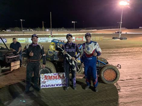 Caleb Saiz Streamlines Sandia Speedway in POWRi NMMRA Season Opener