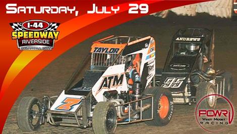 POWRi West Midget League Return to I-44 Riverside on July 29