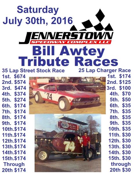 Bill Awtey Tribute Races Announced