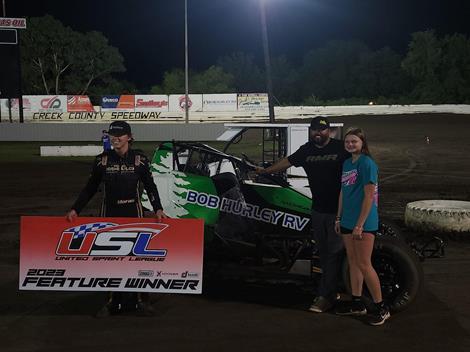 Rees Moran Masters United Sprint League at Creek County Speedway!