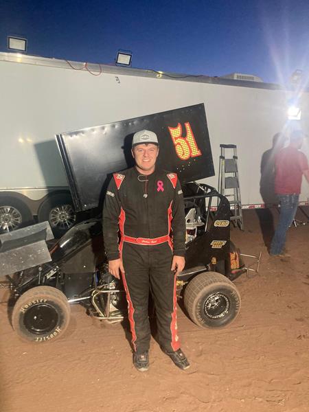 Joshua Huish Earns POWRi Desert Micro Sprint Series Victory at Legacy Speedway