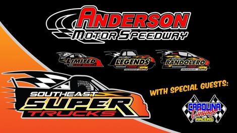 NEXT EVENT: Southeast Super Truck Series  Saturday August 15th  7pm