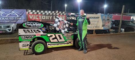 John Pitts wins at Clarksville Speedway