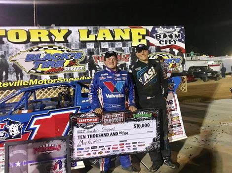 Sheppard steals the show at Fayetteville Motor Speedway