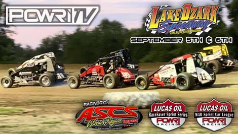 Second Annual Lake Ozark Speedway Non-Wing Nationals Looms for POWRi WAR
