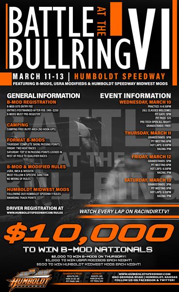 Battle at the Bullring 2021 Is now open!