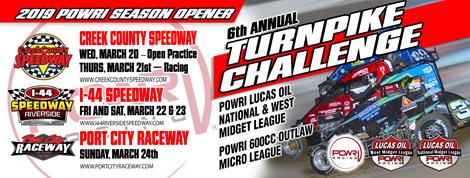 2019 POWRi 6th Annual Turnpike Challenge Information