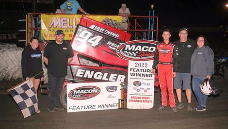 Craig Ronk Reclaims Victory in POWRi Outlaw Micros at Macon Speedway