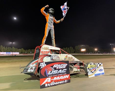 Kenny Miller Collects Career Win Number One at Delaware International
