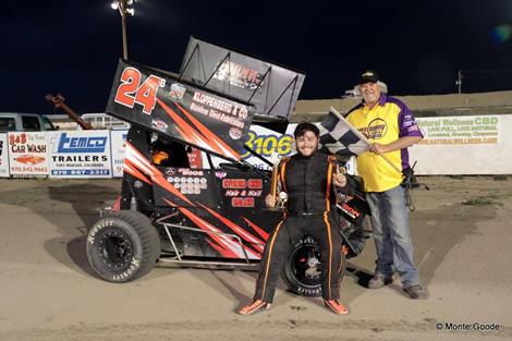 Johnny Boos Begins POWRi RMLS Season with I-76 Speedway Win