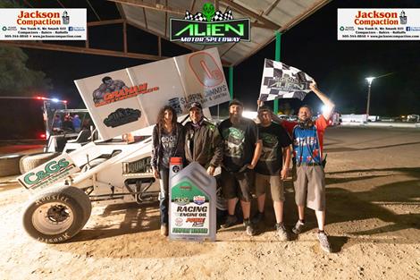 Charlie Graham Grabs Second Straight Alien Super Sprint Feature Victory