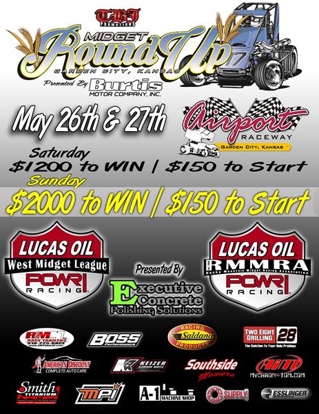 Strong Group of Midget Racers Expected for 3rd annual Midget Round Up