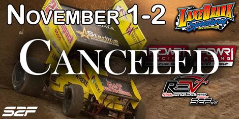 Lake Ozark Speedway November 1-2 Canceled Due to Precipitation