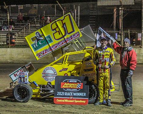 Jac Nickles Grabs POWRi Lightning Sprint Nationals Night One Win