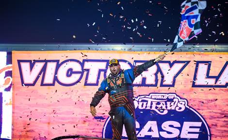 Ryan Gustin Nets Third World of Outlaws LM Win of 2023 at River Cities