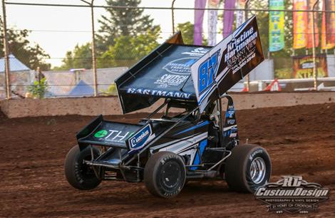 Hartmann’s sophomore 410 Sprint Car season nets second top-10 IRA points showing