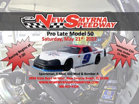 Pro Late Model 50 Headlines this Saturday's Racing Action