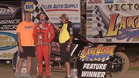 Schudy Scores Second Straight Feature Win at Lake Ozark with POWRi WAR