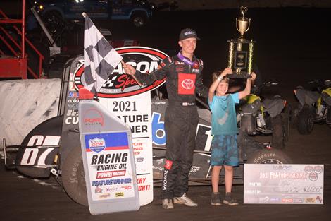 Buddy Kofoid Ends Night No.4 of Illinois SPEEDweek on Top