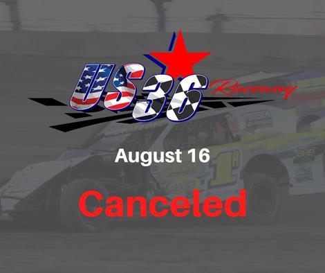 Rain forces cancellation of Championship Night at US 36 Raceway