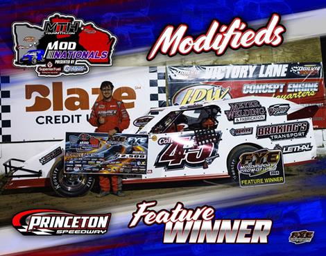 Night 1 of the Minnesota Modified Nationals Kicked Off Thursday Night at the Princeton Speedway, with a Stellar Field of Cars Signing In To Battle.