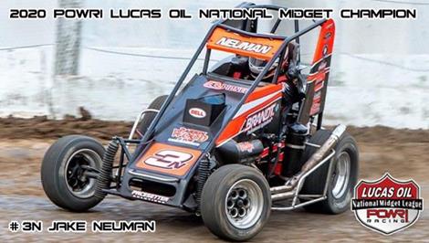 Neuman Crowned 2020 POWRi Lucas Oil National Midget League Champion