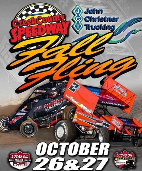POWRi West Sooner Series Wraps up with Creek County’s Fall Fling!