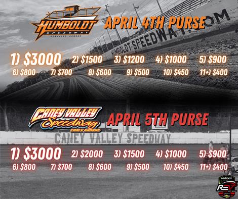 THE OPENING WEEKEND OF THE REVIVAL SUPER DIRT SERIES WILL OFFER A $3,000 PRIZE FOR THE WINNER EACH NIGHT