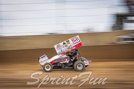 Wilson Posts His Top Two Results of World of Outlaws Season Last Weekend