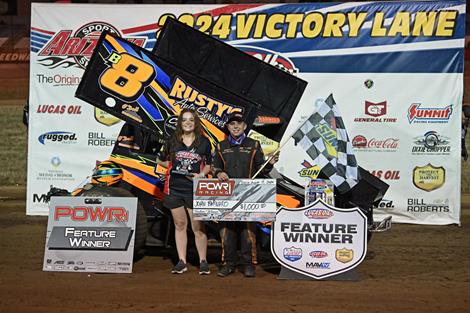 John Barnard Victorious in POWRi 305 Sprint Series Feature at Lucas Oil Speedway