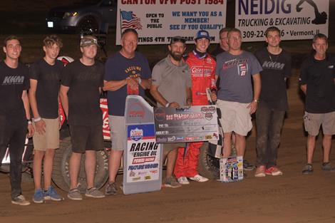 Bryant Wiedeman Rode the Top Side to Claim First Career POWRi Win