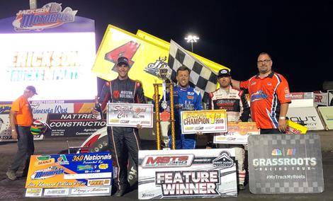 Grosz and Mueller Wrap Up DeKalb/Asgrow 360 Nationals Titles at Jackson Motorplex With Wins on Sea Foam Products Night