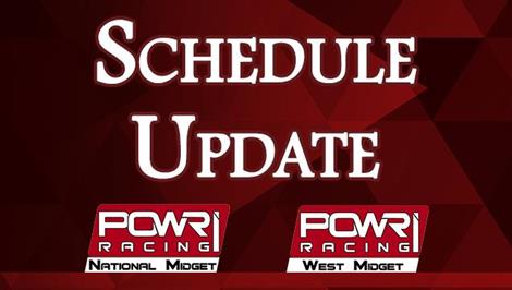 POWRi National & West Midget League End-of-Season Schedule Update