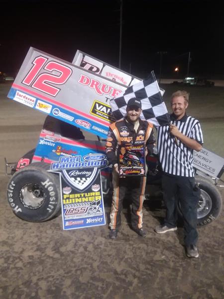 Nebraska’s Tyler Drueke Sweeps Night One of Bob Salem Memorial with United Rebel Sprint Series