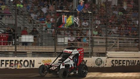 Mitchel Moles gets first USAC Midgets win at Jefferson County