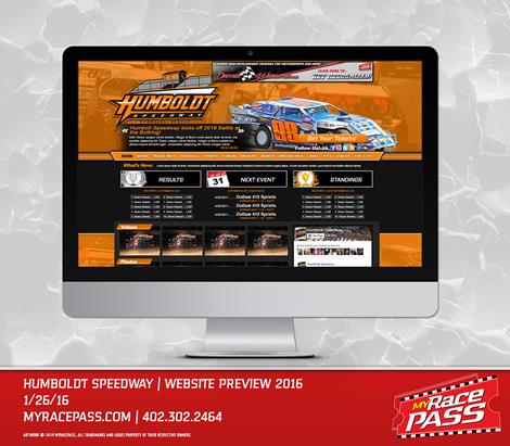 MyRacePass Establishes Pro Platinum Website for Humboldt Speedway