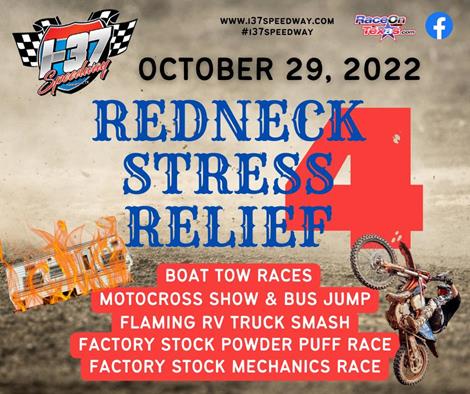 SAVE THE DATE:  October 29th, 2022 - Redneck Stress Relief 4