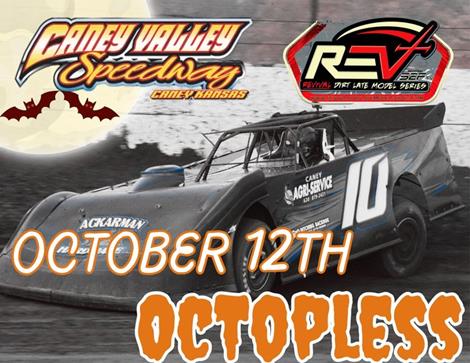 Caney Valley’s ‘OCTOPLESS’ Official for REVival Dirt Late Model Series October 12