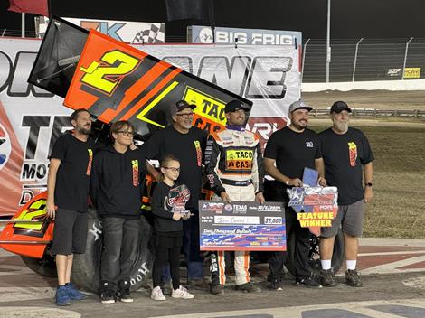 John Carney II Sweeps Weekend Wins with POWRi Texas Sprint Series at Texas Motor Speedway